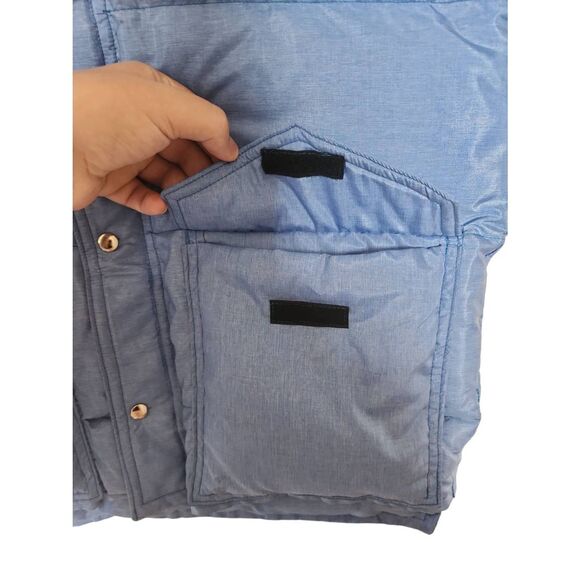 Vintage Frostline women’s goose down full zip puffer vest sz M retro 80’s 90’s c - Picture 4 of 6